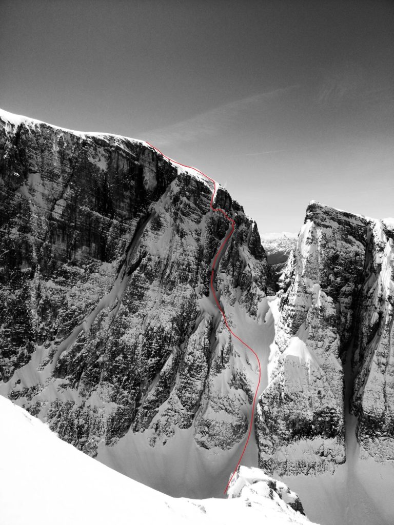Monte Popera, Parete Nord