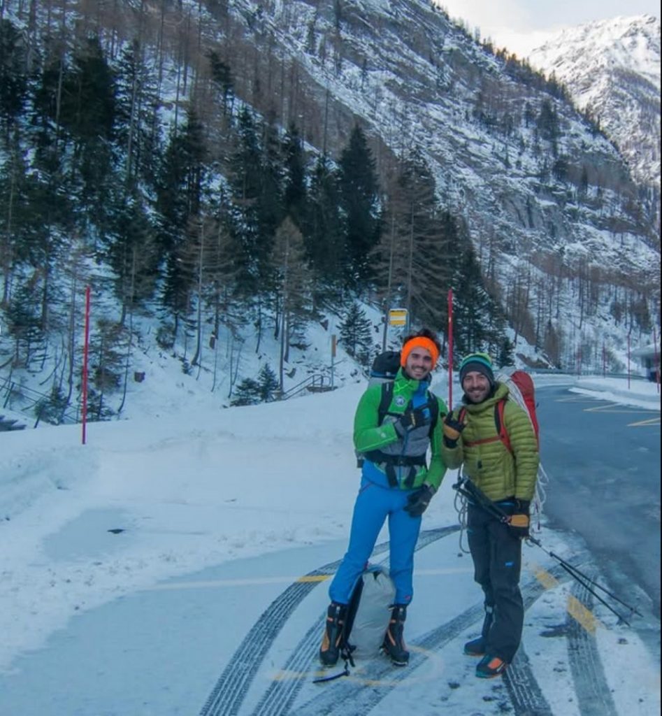Luca Moroni e Tommaso Lamantia @lucamoronimountainguide