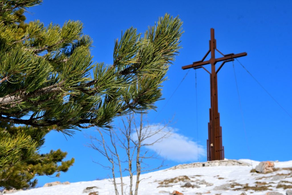 Monte Campo, la vetta, foto Stefano Ardito