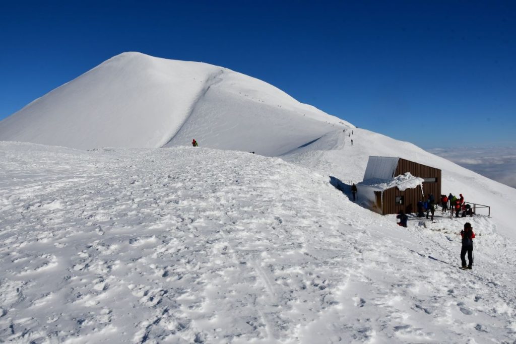 Rifugio Zilioli e Monte Vettore , foto Stefano Ardito