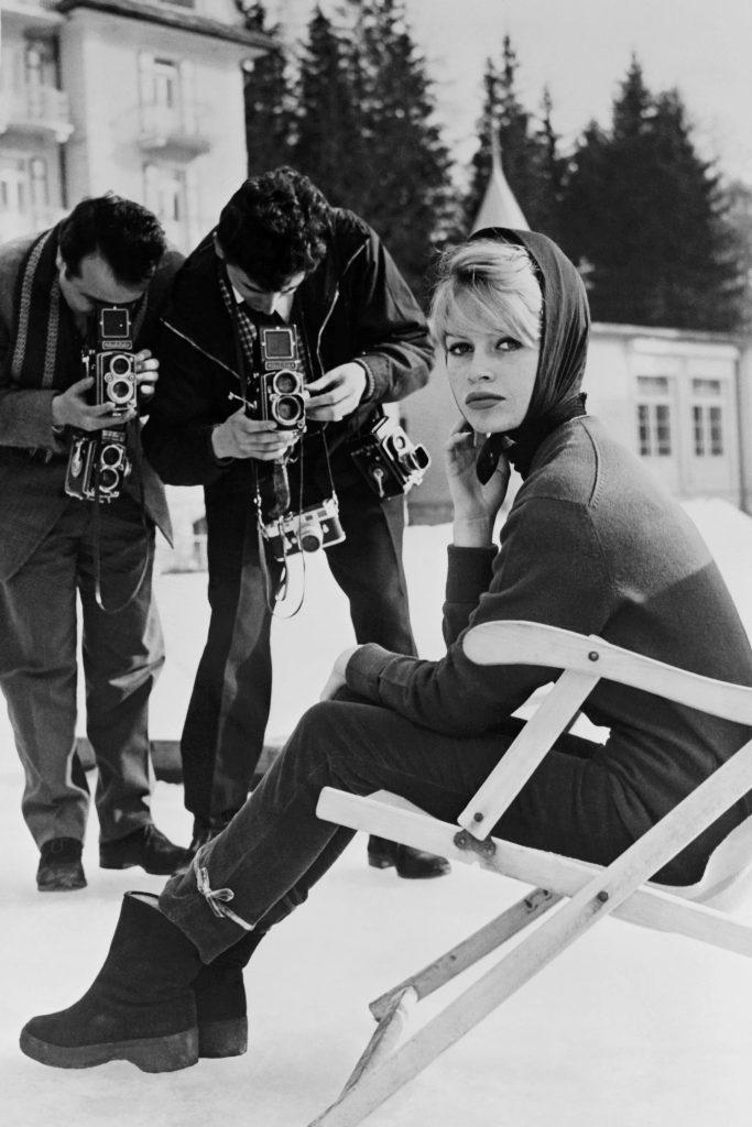 Brigitte Bardot a Cortina nel 1956 @ Bettmann