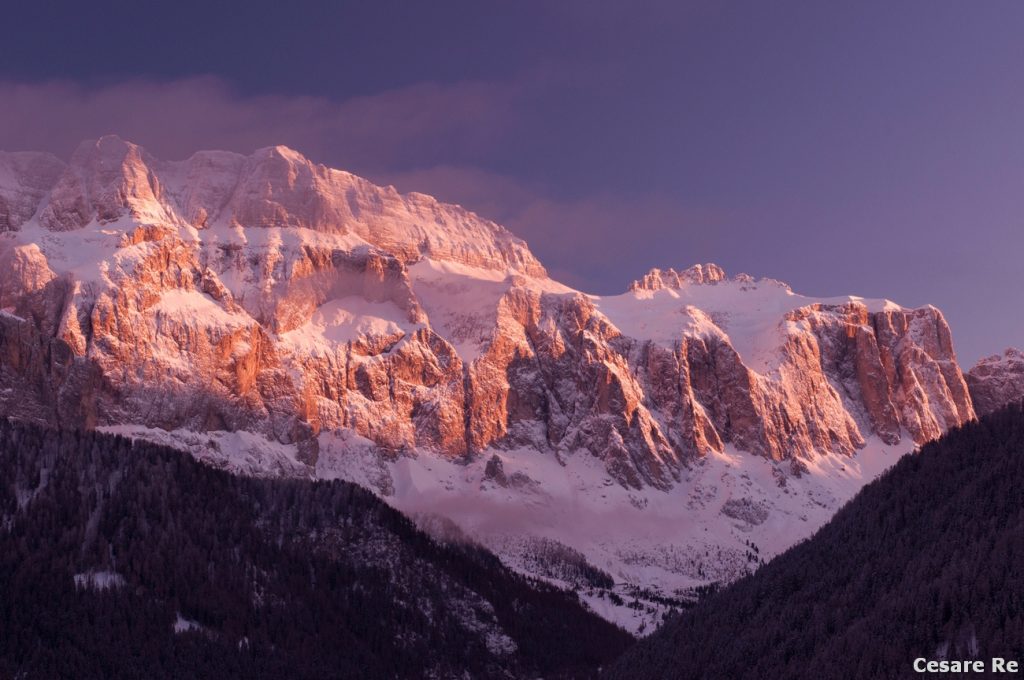 Daunei, frazione di Selva di Val Gardena. Foto Cesare Re