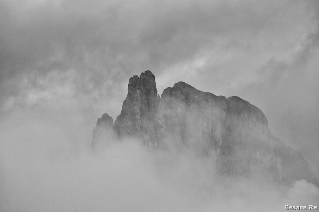 Campanile e Cima Val di Roda. Foto Cesare Re