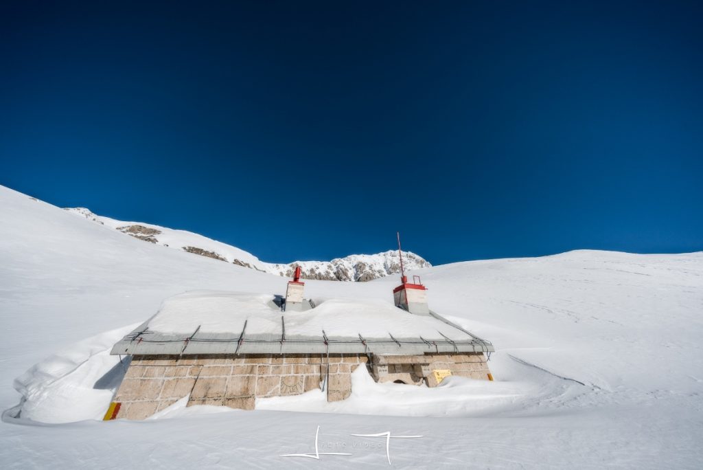 Il Rifugio Garibaldi. Foto Luigi Tassi