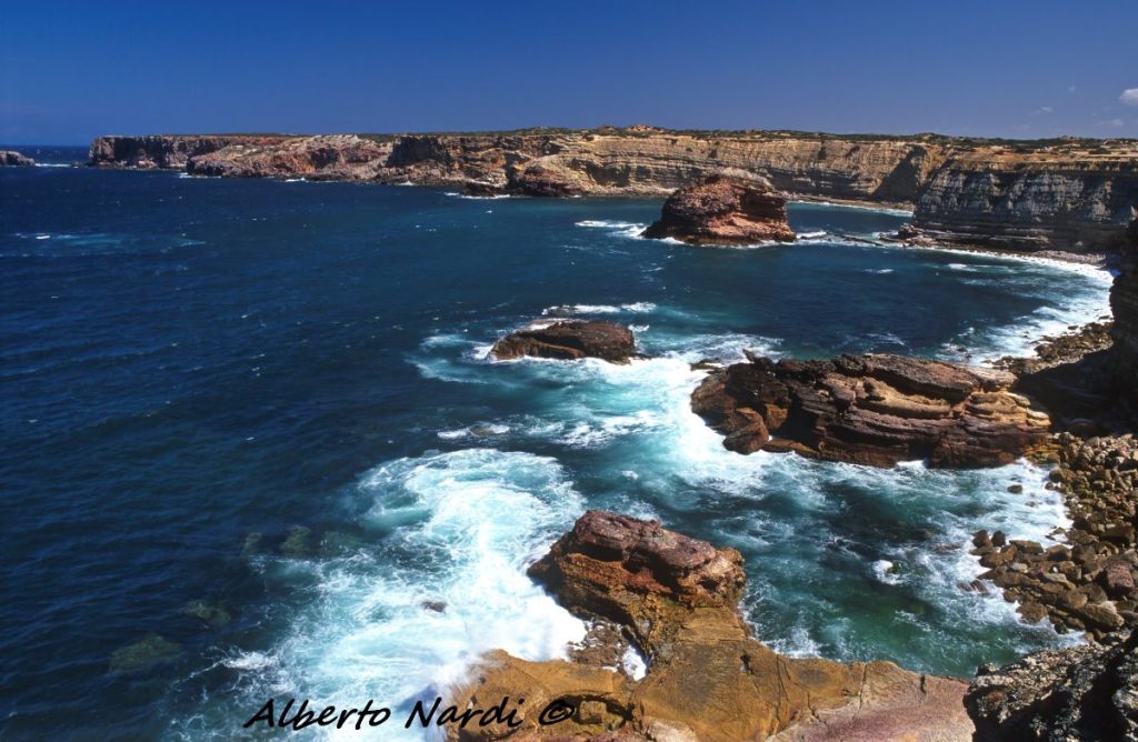 Panorama dal sentiero della Rota Vicentina. Foto Alberto Nardi
