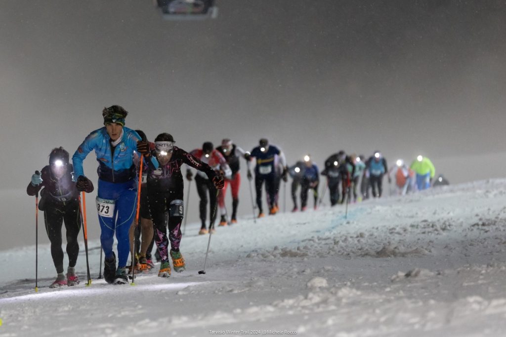 Una gara di Skysnow running @ NORTEC Skysnow Running Cup