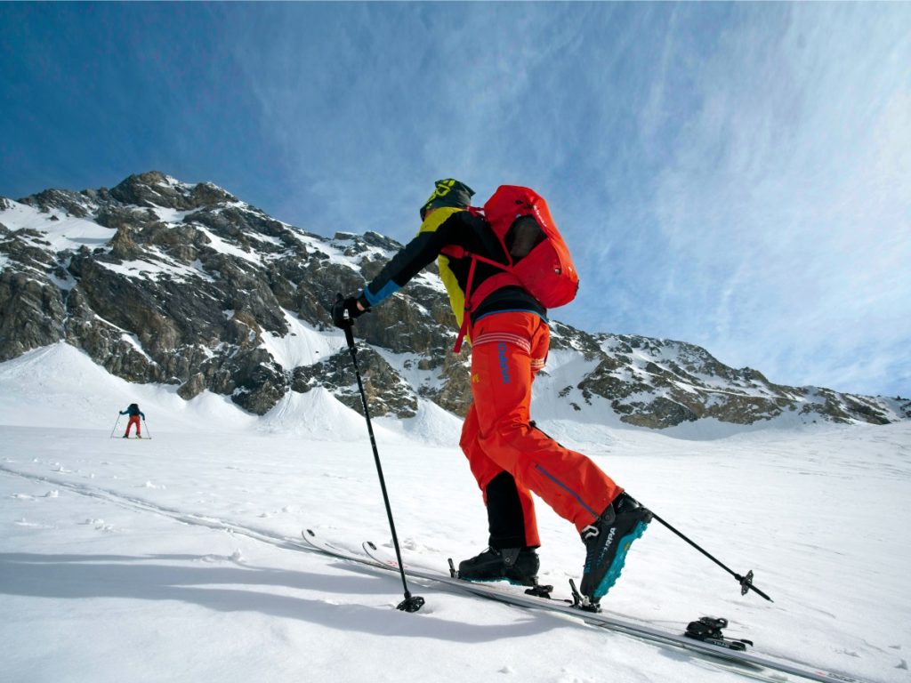 Verso il Colle delle Pale Rosse. Foto Umberto Isman