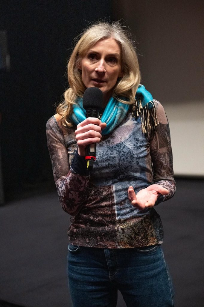 Eliza Kubarska durante la presentazione del film a Lubiana @ FGF Lubiana