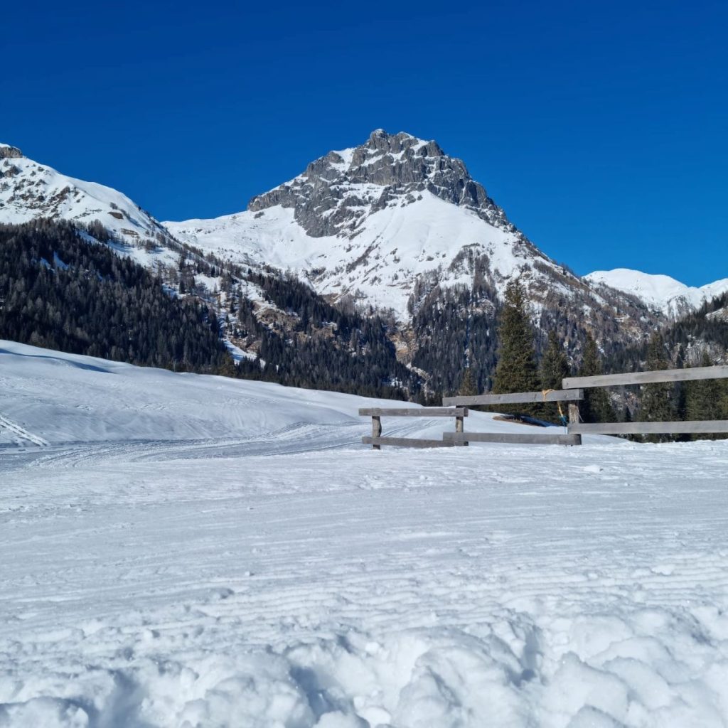 Il Cornone di Blumone visto dalla Piana del Gaver. Foto Flavio Richiedei