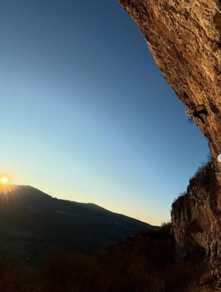 La Garnbret in azione @ janja_garnbret