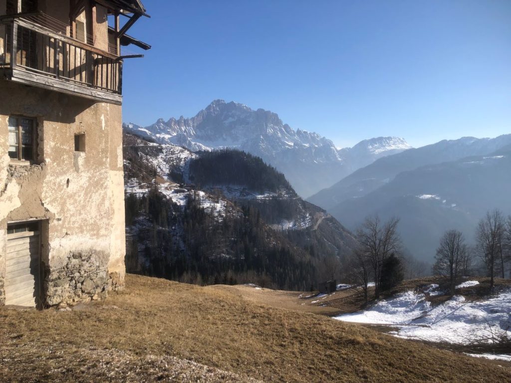 La vista sul Piz Boè. Foto Massimo Spampani