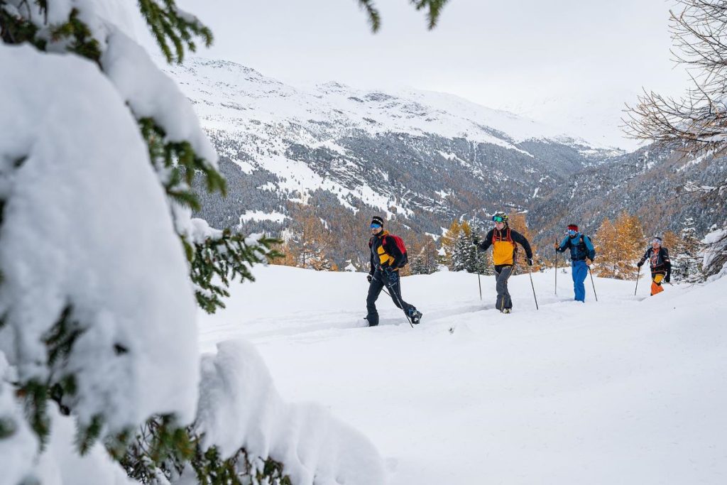 Lungo il percorso gestito di Santa Caterina Valfurva. Foto Giacomo Meneghello