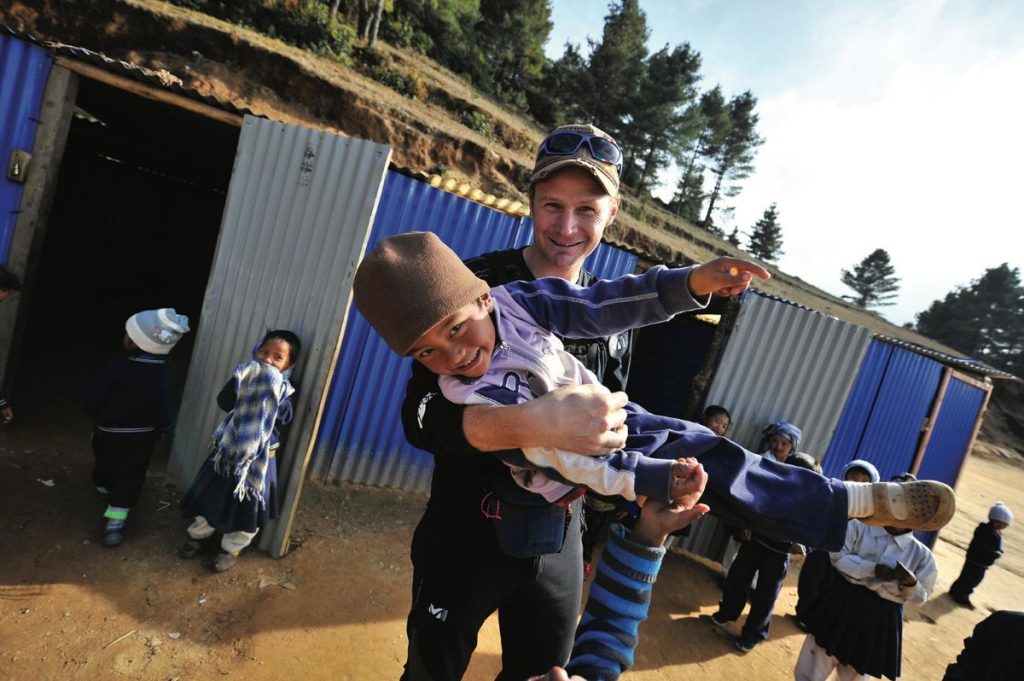 Marco Camandona alla casa Sanonani
