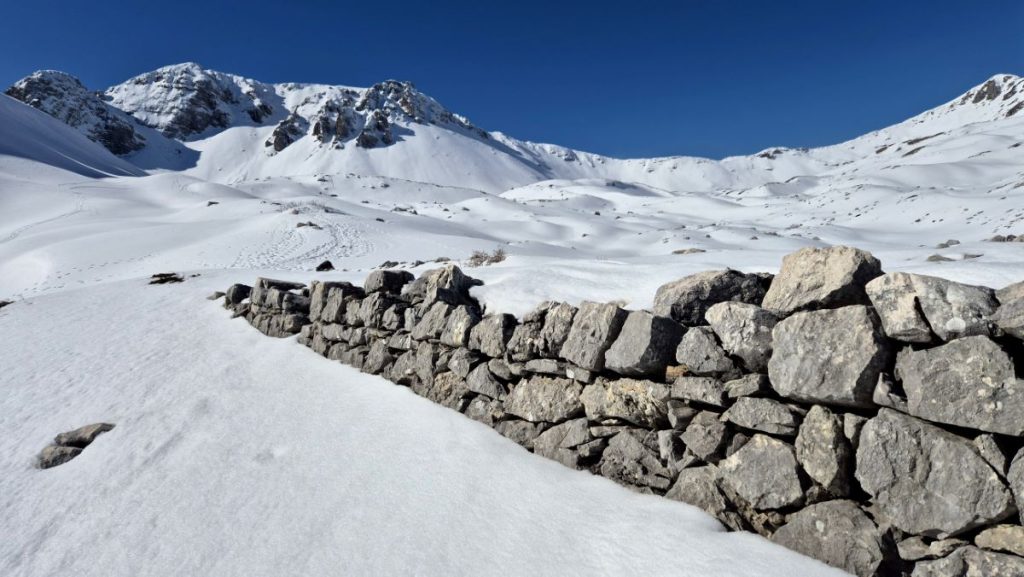 Il Blockhaus e la Meta, foto Stefano Ardito