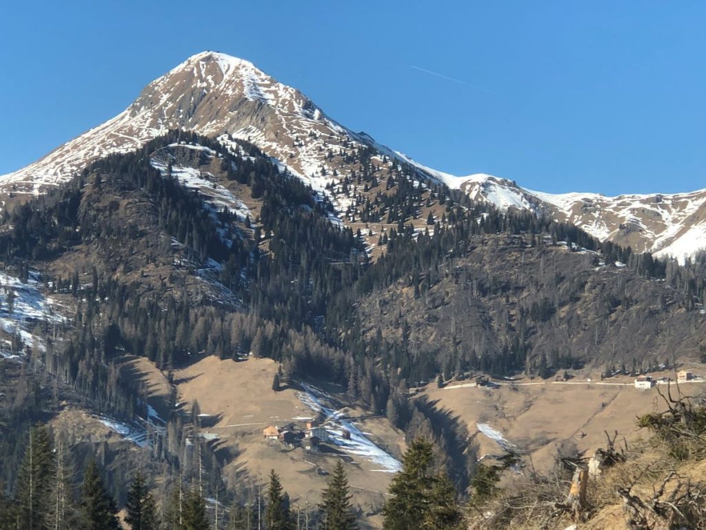 Panorama verso il Col di Lana. Foto Massimo Spampani