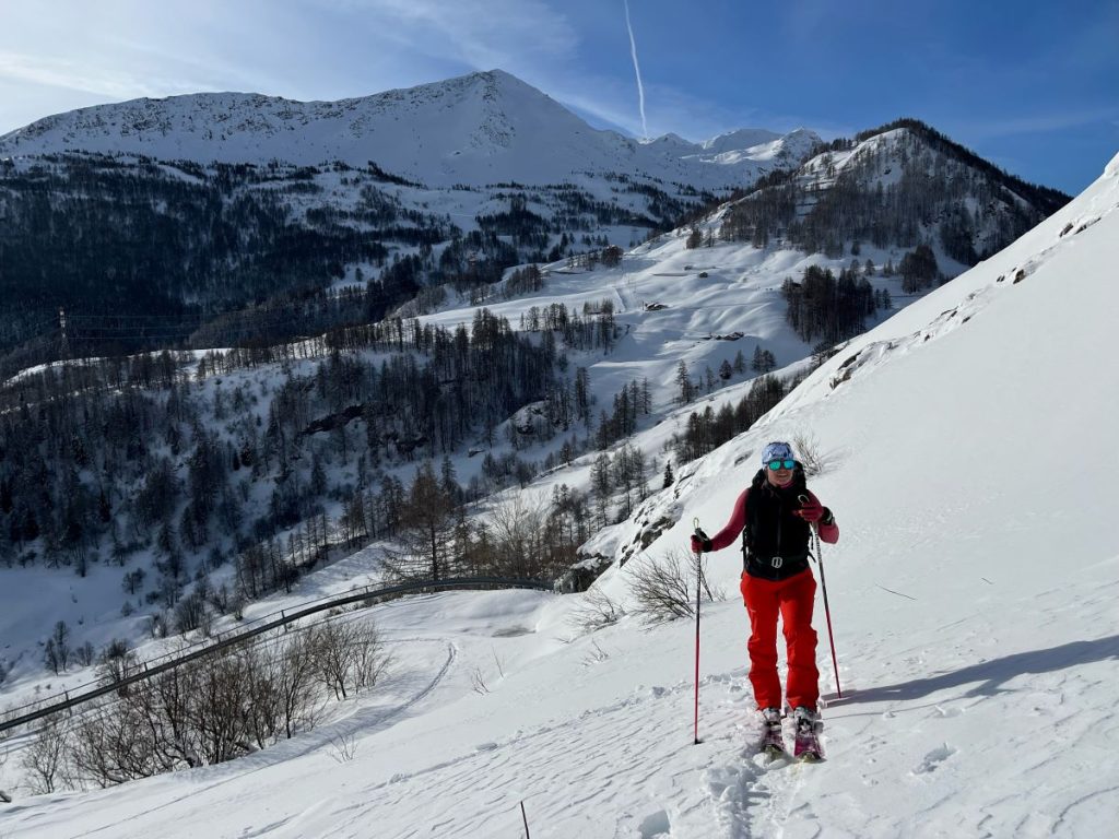 Poco dopo la partenza. Foto Deborah Bionaz