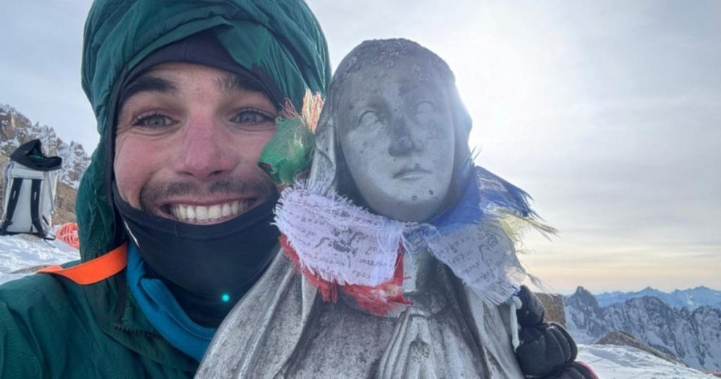 Benjamin Védrines in vetta @ Mathis Dumas