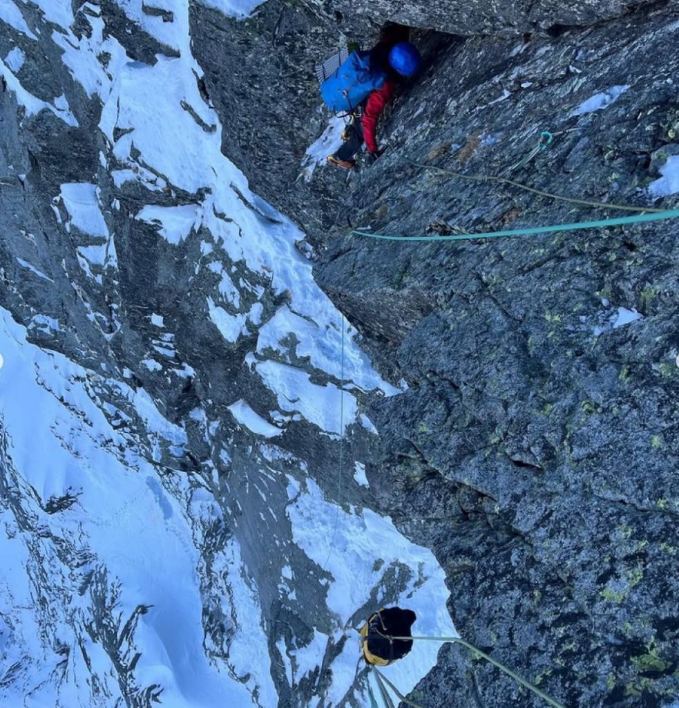 Durante la salita @maciej_kimel