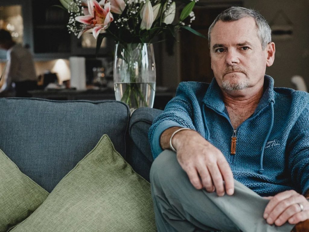 Joe Simpson in una foto recente