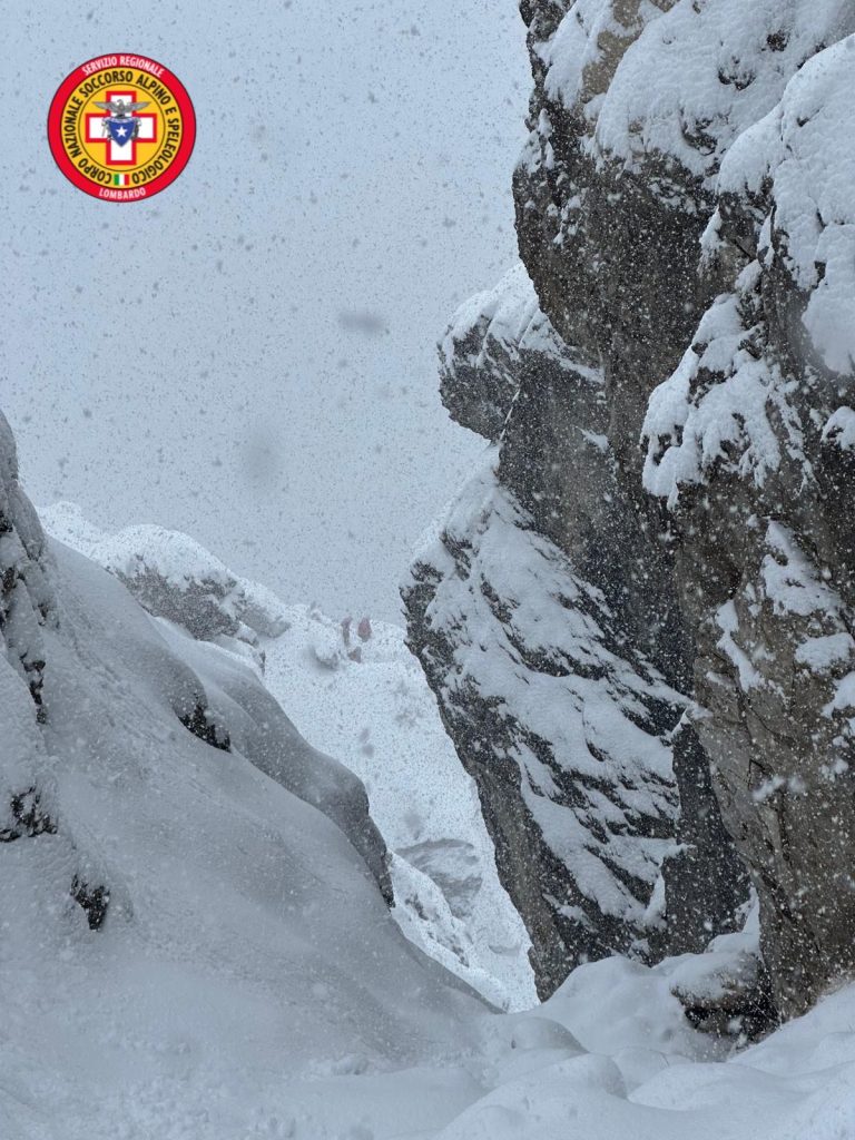 Le condizioni della Grignetta nei giorni scorsi. @ CNSAS