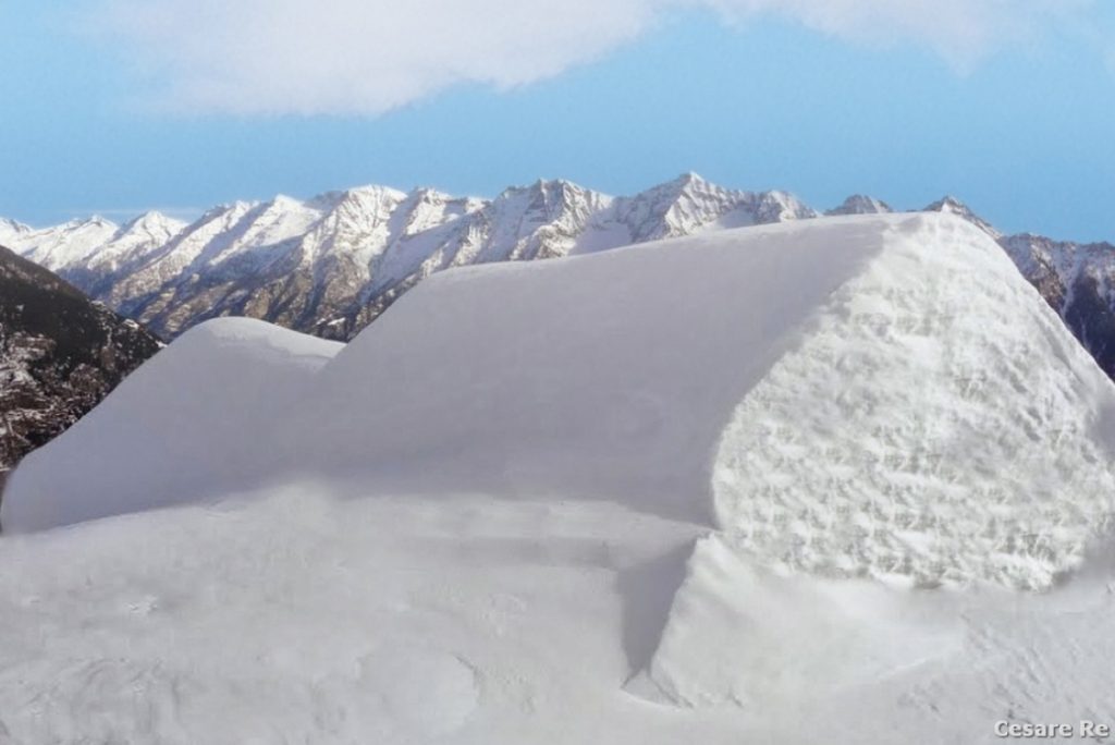 Lungo il percorso. Foto Cesare Re