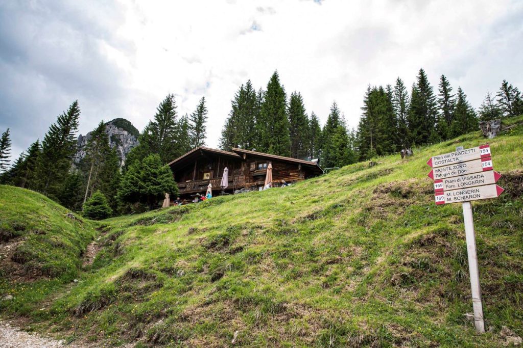 Il Rifugio Forcella di Zovo