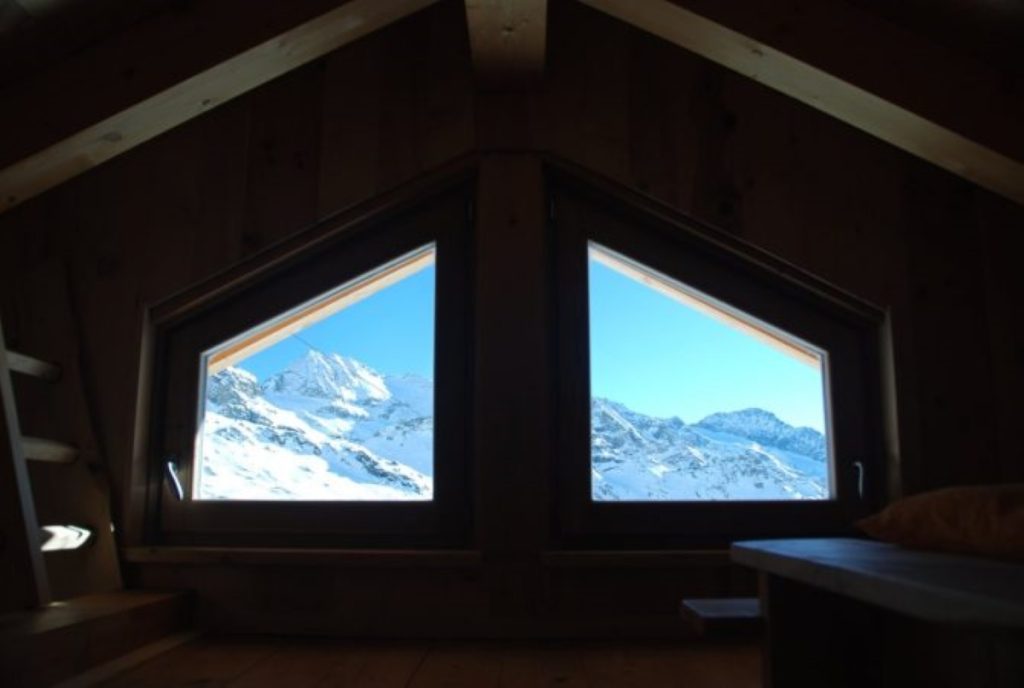 La vista da una camera