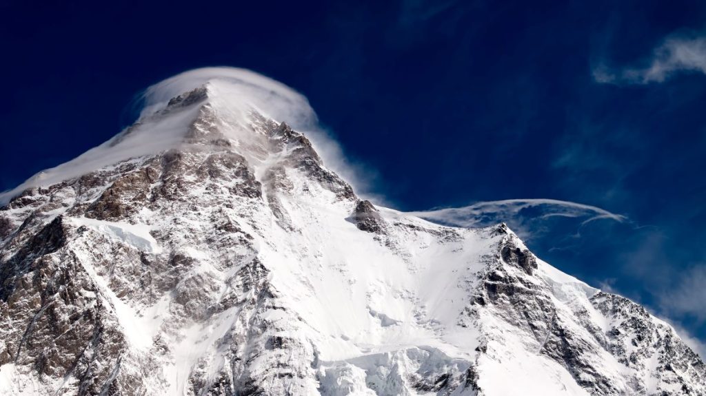 Il K2 dal campo-base. Foto Tommaso Lamantia