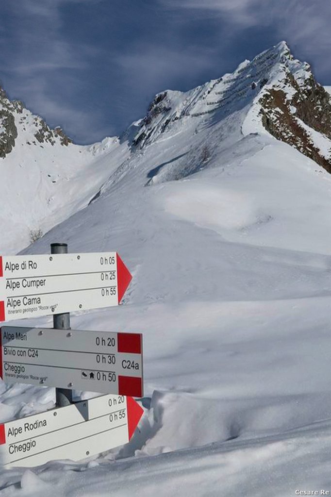 Indicazioni. Foto Cesare Re