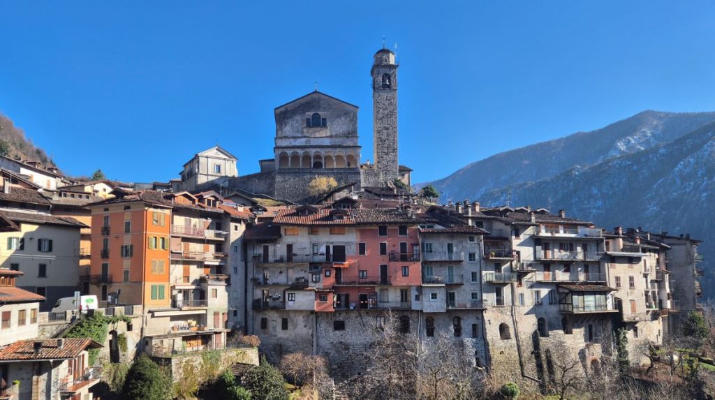La chiesa di San Giorgio a Bagolino. Foto Flavio Richiedei