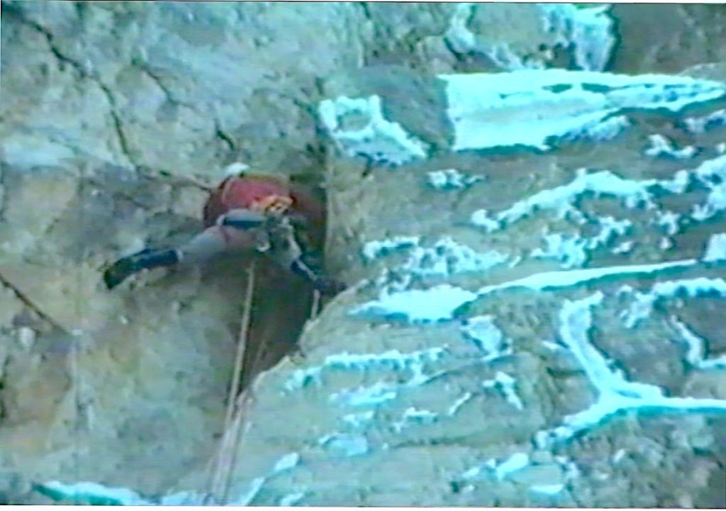 Giampiero Di Federico in solitaria sui Pulpiti