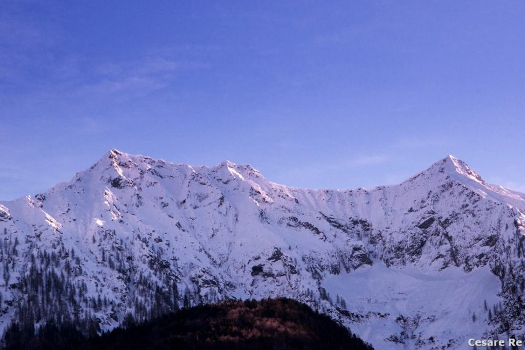 Il Pizzo Ragno. Foto Cesare Re