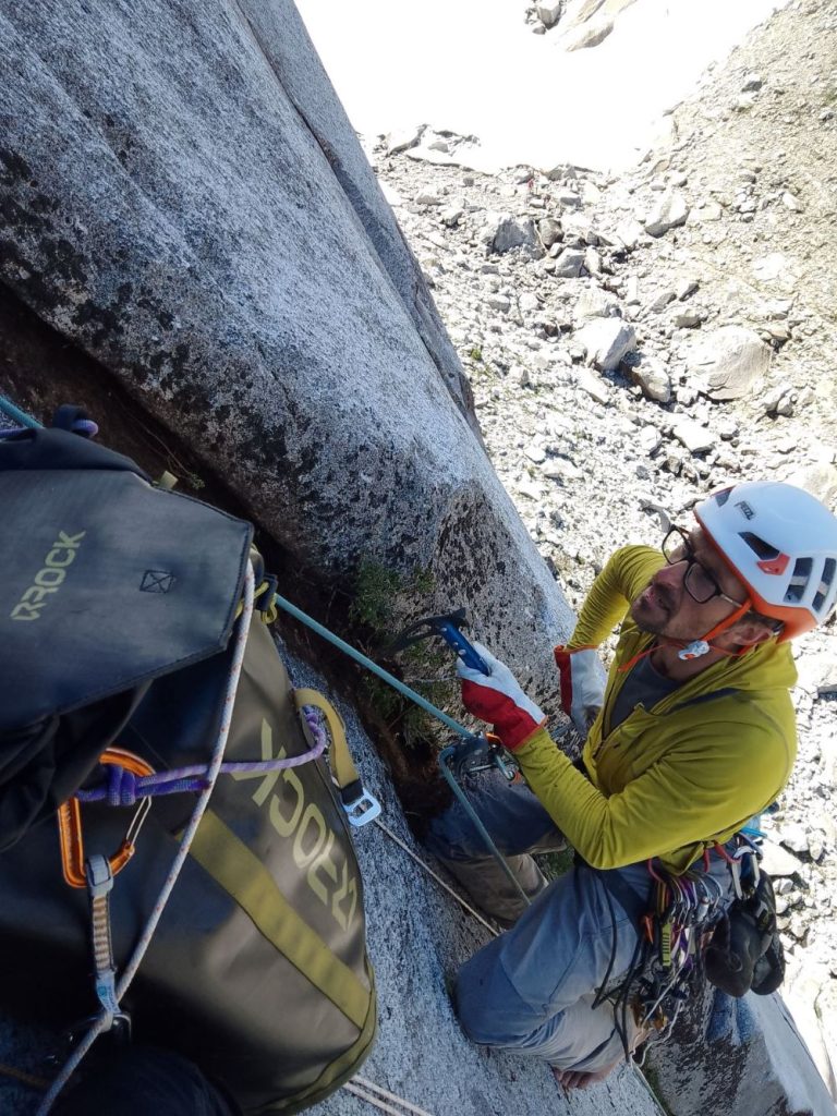 In parete. Foto Marco Zanchetta