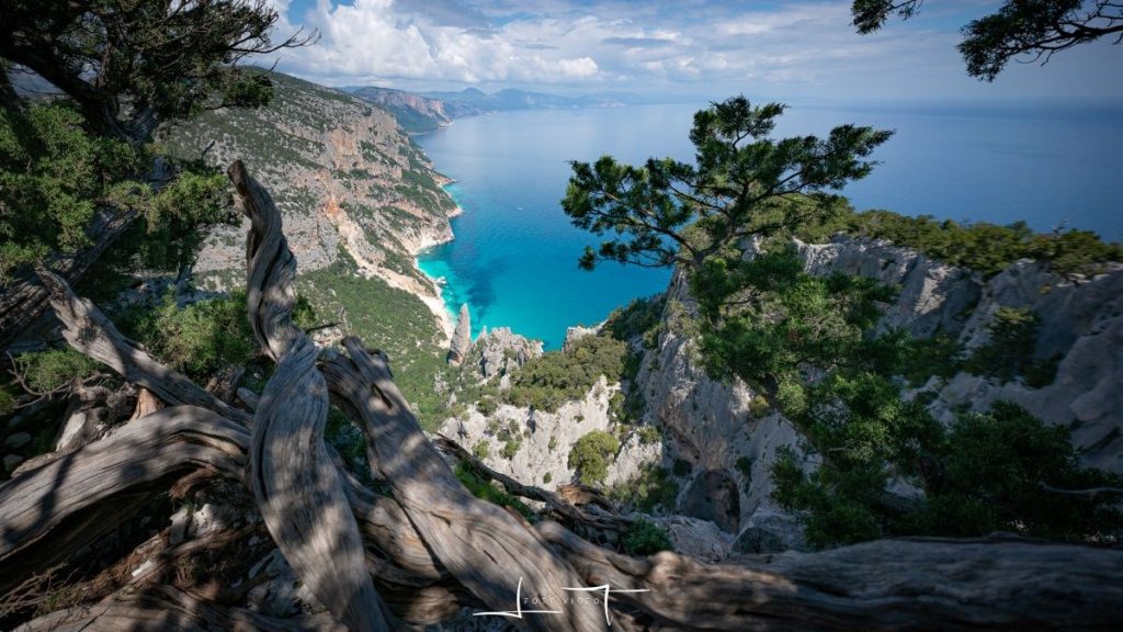 Cala GoloritzeĚ e Cala Gonone. Foto Luigi Tassi
