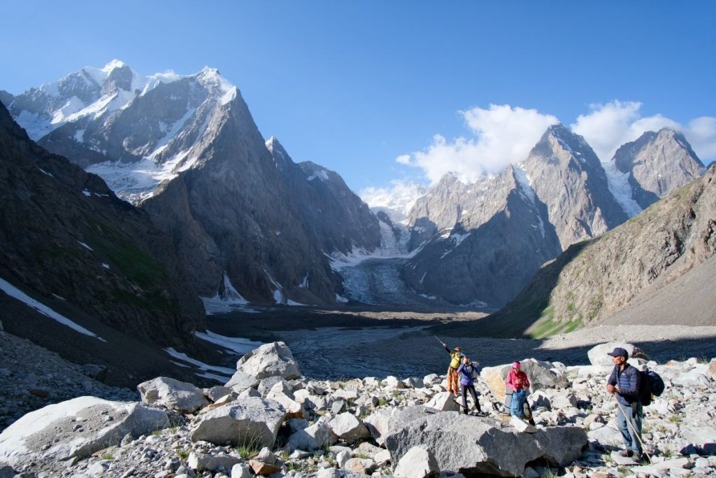 Un'immagine del trekking in Pakistan presentato da Matjaž Jeran al Festival