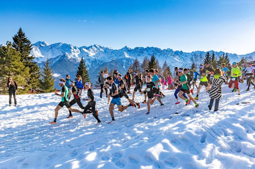 Teglio Sunset Winter Run. Foto Roberto Ganassa