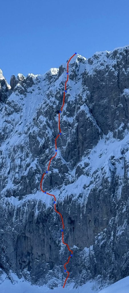 La linea di Fischia il vento. Foto Matteo Piccardi