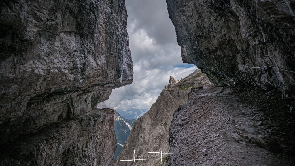 Uno dei punti più noti della Strada degli Alpini