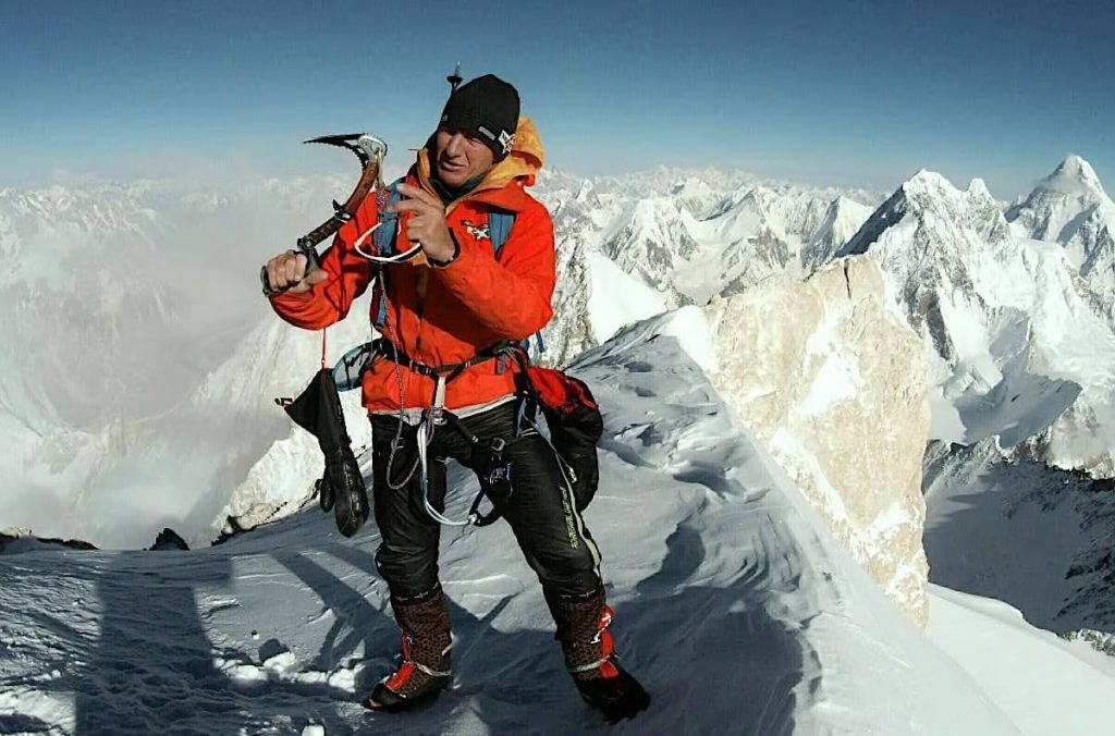 Urubko in vetta al G II nel 2019