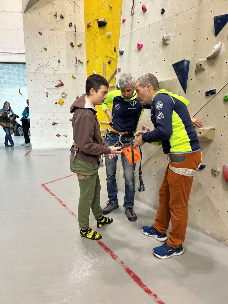 Dalla precedente edizione di Climbing for inclusion, svoltasi al Palaindoor di Aosta nelle scorse settimane