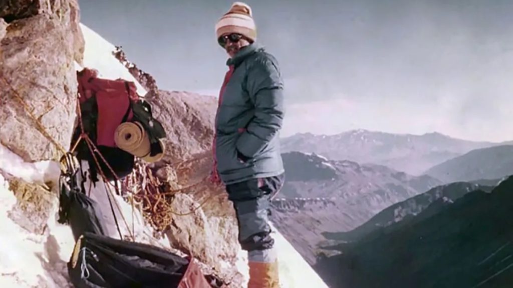 Guillermo Vieiro, uno dei più forti alpinisti argentini negli anni 70 e 80 del secolo scorso.