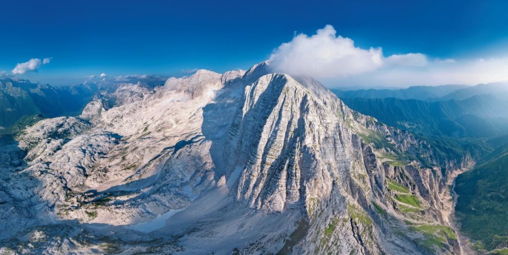 Il Canin sopra Sella Grubia