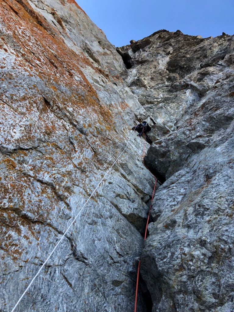 Il Diedro che dà il nome alla via