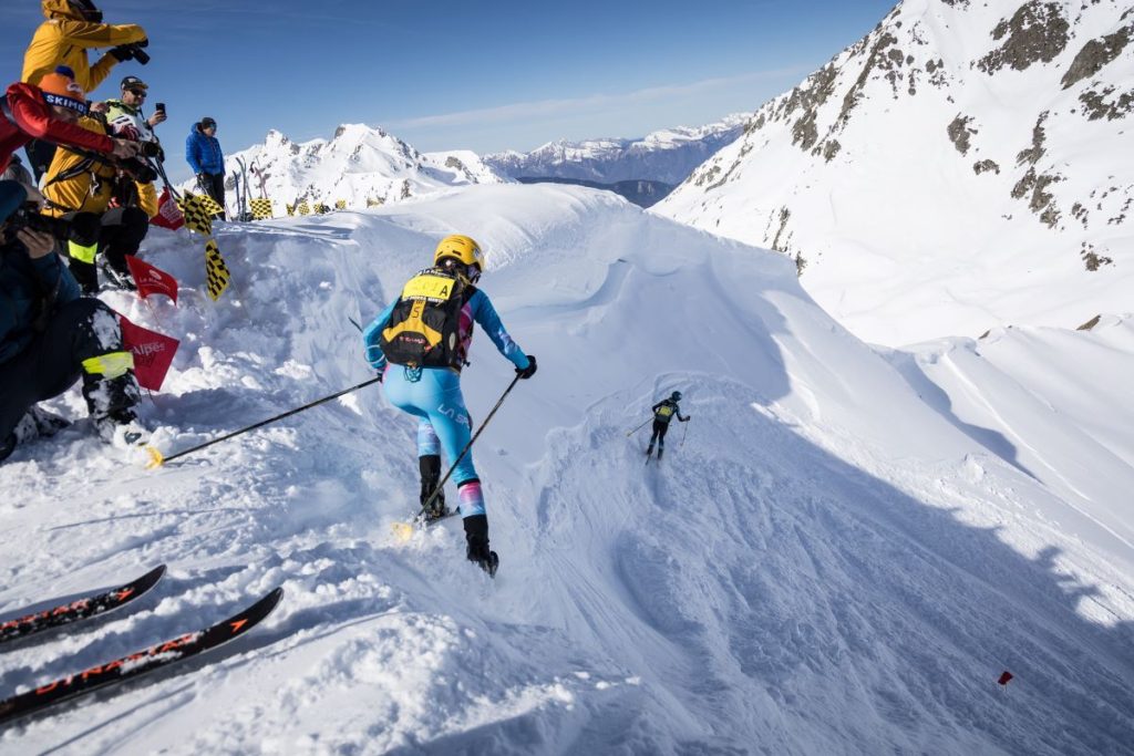 Inizia la discesa. Foto Maurizio Torri