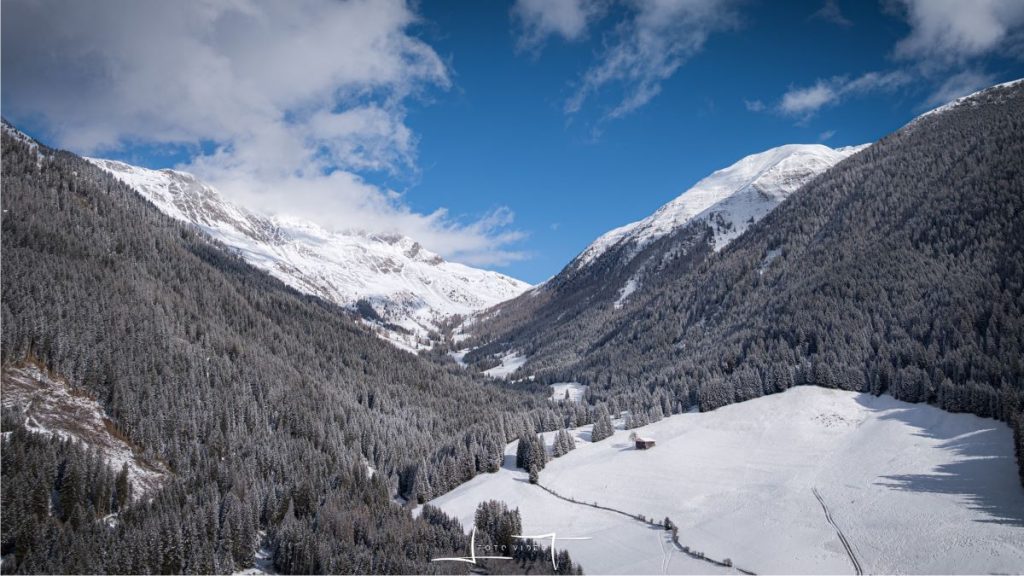 La Val Casies verso il confine con l