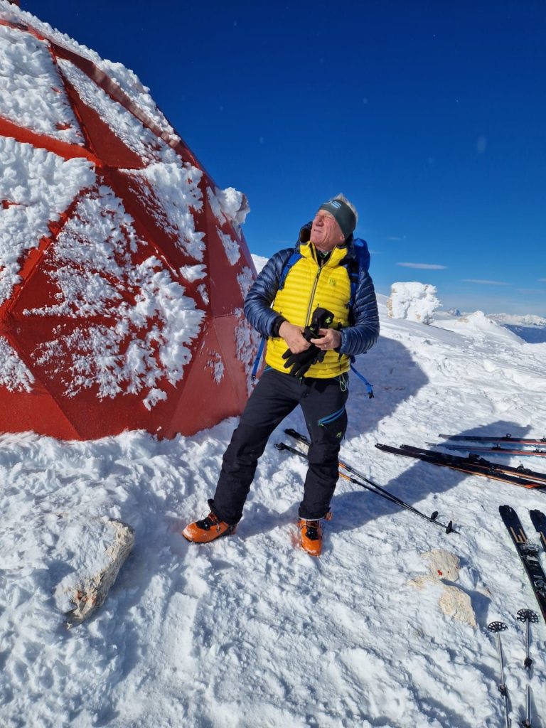 Lino Zani sul Monte Amaro