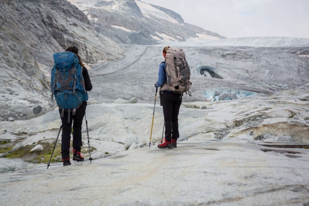 Sul ghiacciaio del Mandrone @ MUSE