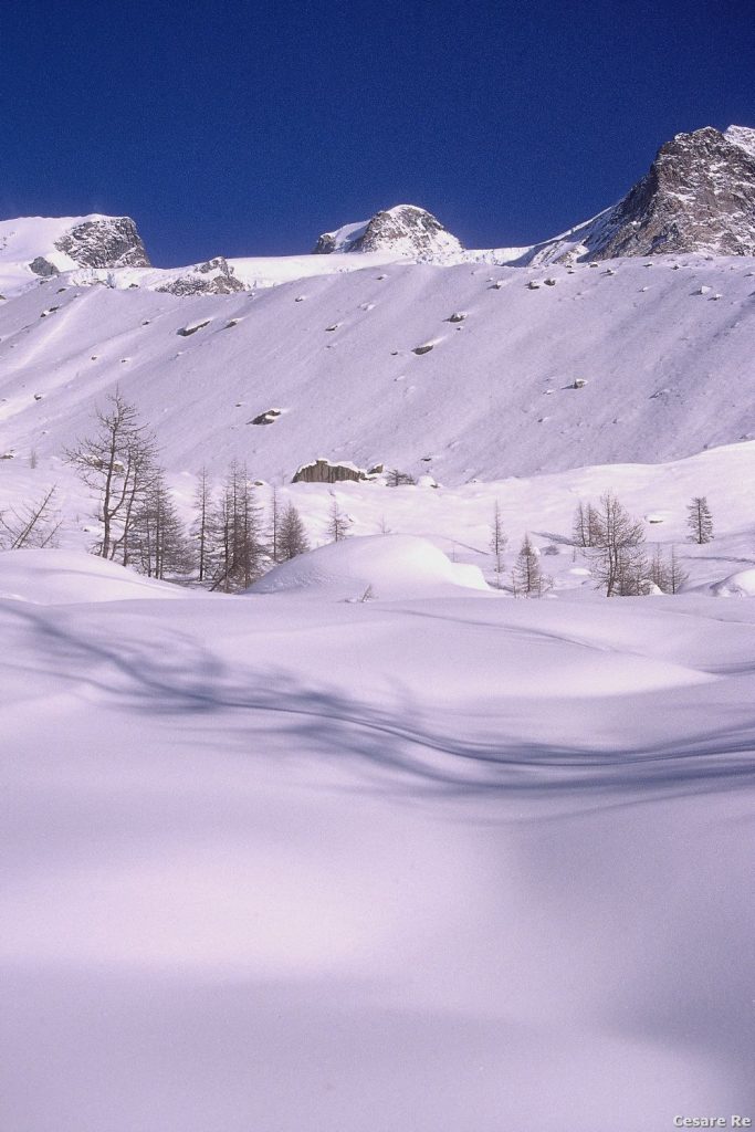 Sulle sponde del Lago Blu. Foto Cesare Re