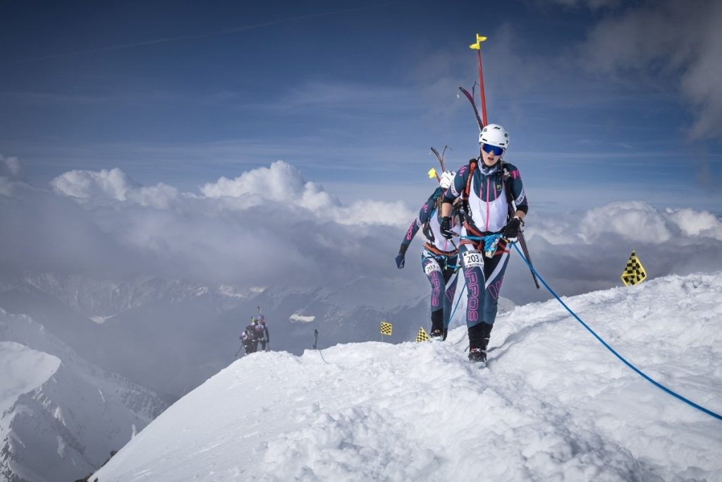 Concorrenti alla Pierra Menta. Foto Maurizio Torri