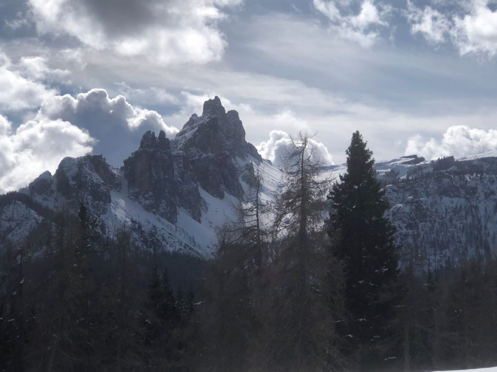 La Croda da Lago dalle malghe Fedarola ( foto M.Spampani)
